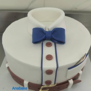 single layer shirt cake